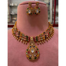 JCM Grand Polki Kundan Statement Necklace Set