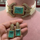JCM Heritage Crystal Stone And Austrian Stone Choker Necklace Set