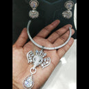 JCM Elegant Crystal Stone And Austrian Stone Elephant Necklace Set