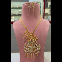 JCM Designer American Daimond Peacock Necklace Set