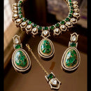 
JCM Exclusive Druzy Crystal Stone Designer Necklace Set