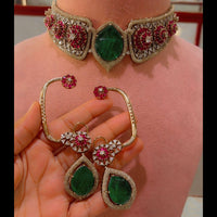 JCM Designer American Daimond  Necklace Set