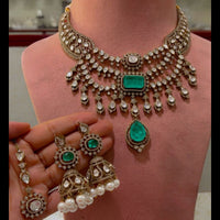 JCM Heritage Crystal Stone And Austrian Stone Choker Necklace Set