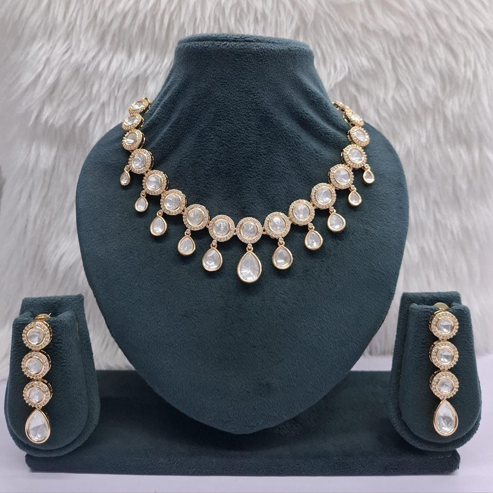 JCM Elegant Crystal Stone And Austrian Stone Necklace Set