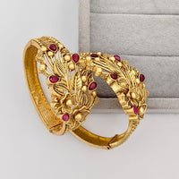 JCM Grand Designer Pota Stone Openable Bangles Set