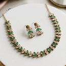 JCM Luxury Polki Kundan Stone Necklace Set for Women