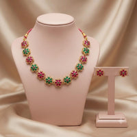 JCM Designer Pota Stone Necklace Set
