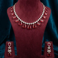 JCM Designer American Daimond Necklace Set