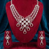 JCM Designer American Daimond Necklace Set
