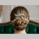 JCM Hair Accessories – Statement Crystal Stone And Beads Hair Jewelry