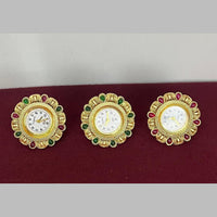 Jcm Borivali Gold Plated Austrian Stone Watch Ring