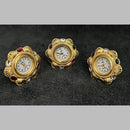Jcm Borivali Gold Plated Austrian Stone Watch Ring
