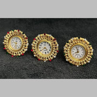 Jcm Gold Plated Austrian Stone Watch Ring