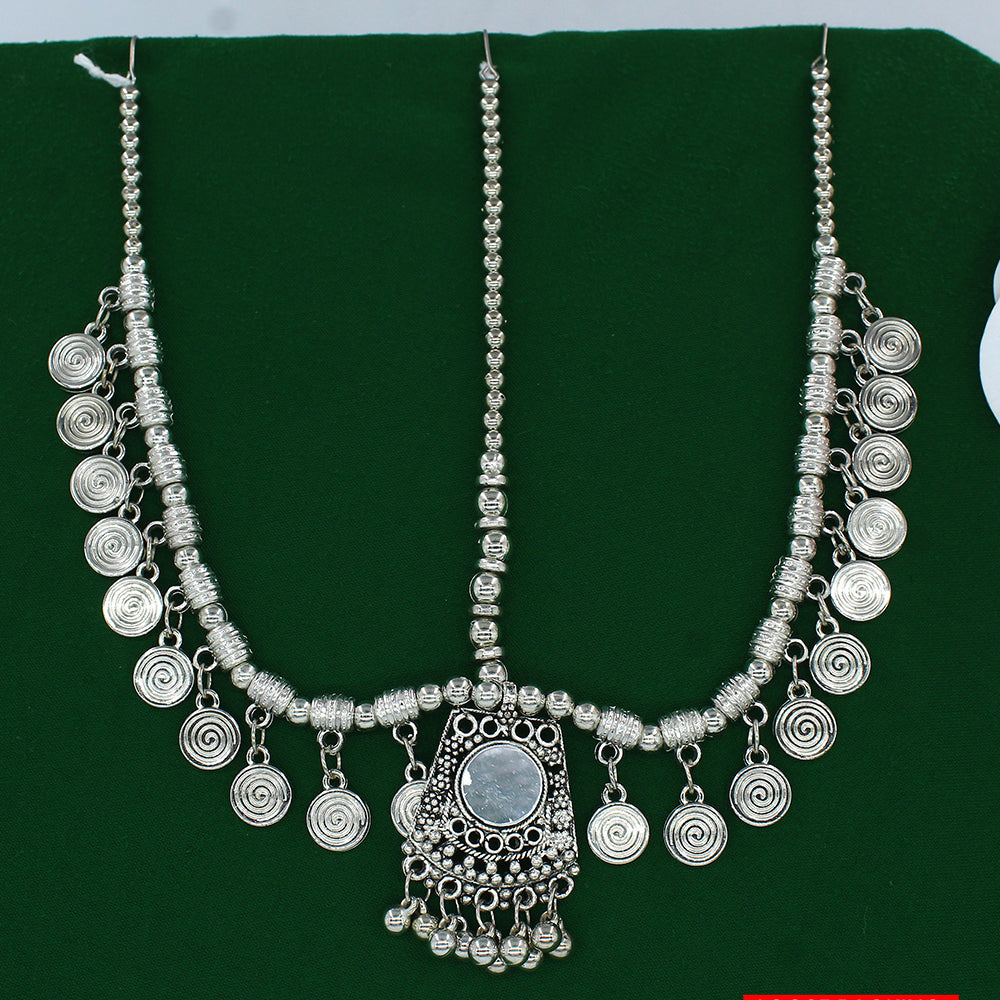 Mahavir Oxidised Plated Damini Mangtikka