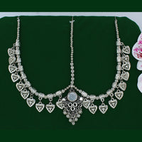 Mahavir Oxidised Plated Damini Mangtikka