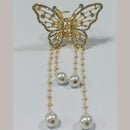 Savvy Jewellery Gold Plated Butterfly Hair Clip