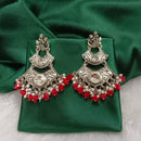 Darshana Jewels Oxidised Plated Crystal Stone Dangler Earrings