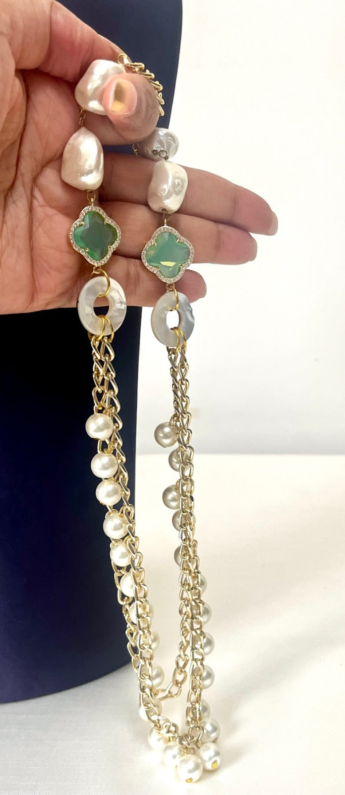 Jewel Treatzz Party Wear Chain Layered Elegant Necklace