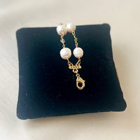 Jewel Treatzz Shell Pearls 2 Line Fashion Bracelet