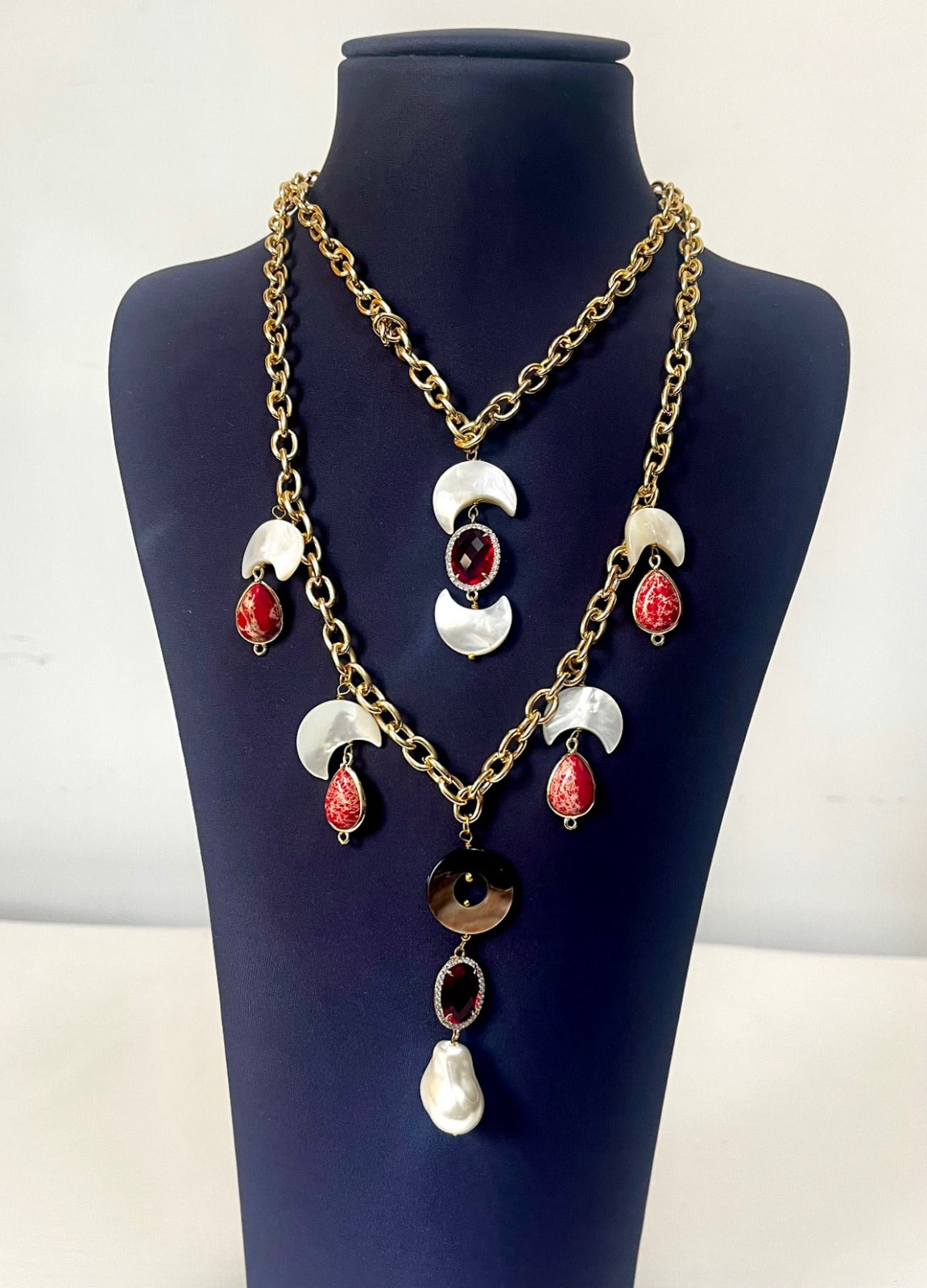 Jewel Treatzz Party Wear Chain Layered Elegant Necklace