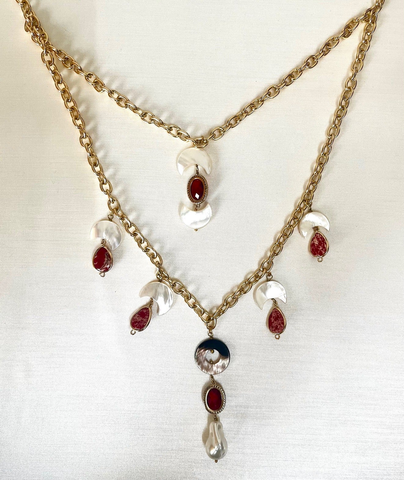 Jewel Treatzz Party Wear Chain Layered Elegant Necklace