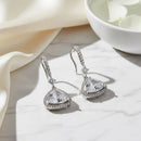 Jewel Treatzz Elegant Triangle Hook American Daimond Dangler Earrings  (Pack of  10)