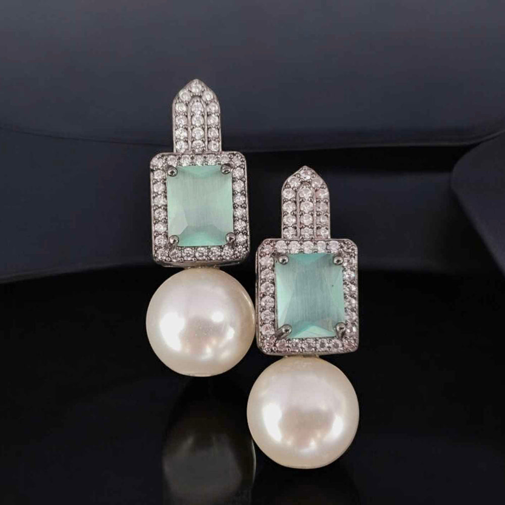 Jewel Treatzz Elegant American Diamond Dangler Earrings (Pack of 5)