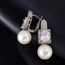 Jewel Treatzz Elegant American Diamond Dangler Earrings (Pack of 5)