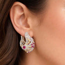 Jewel Treatzz Exclusive American Diamond Studs Earrings (Pack of 5)
