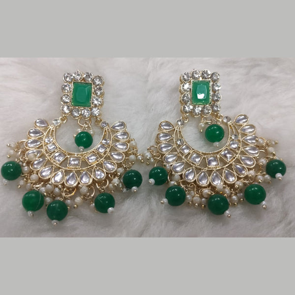 Khushboo Jewellers Gold Plated Dangler Earrings (Assorted Color)