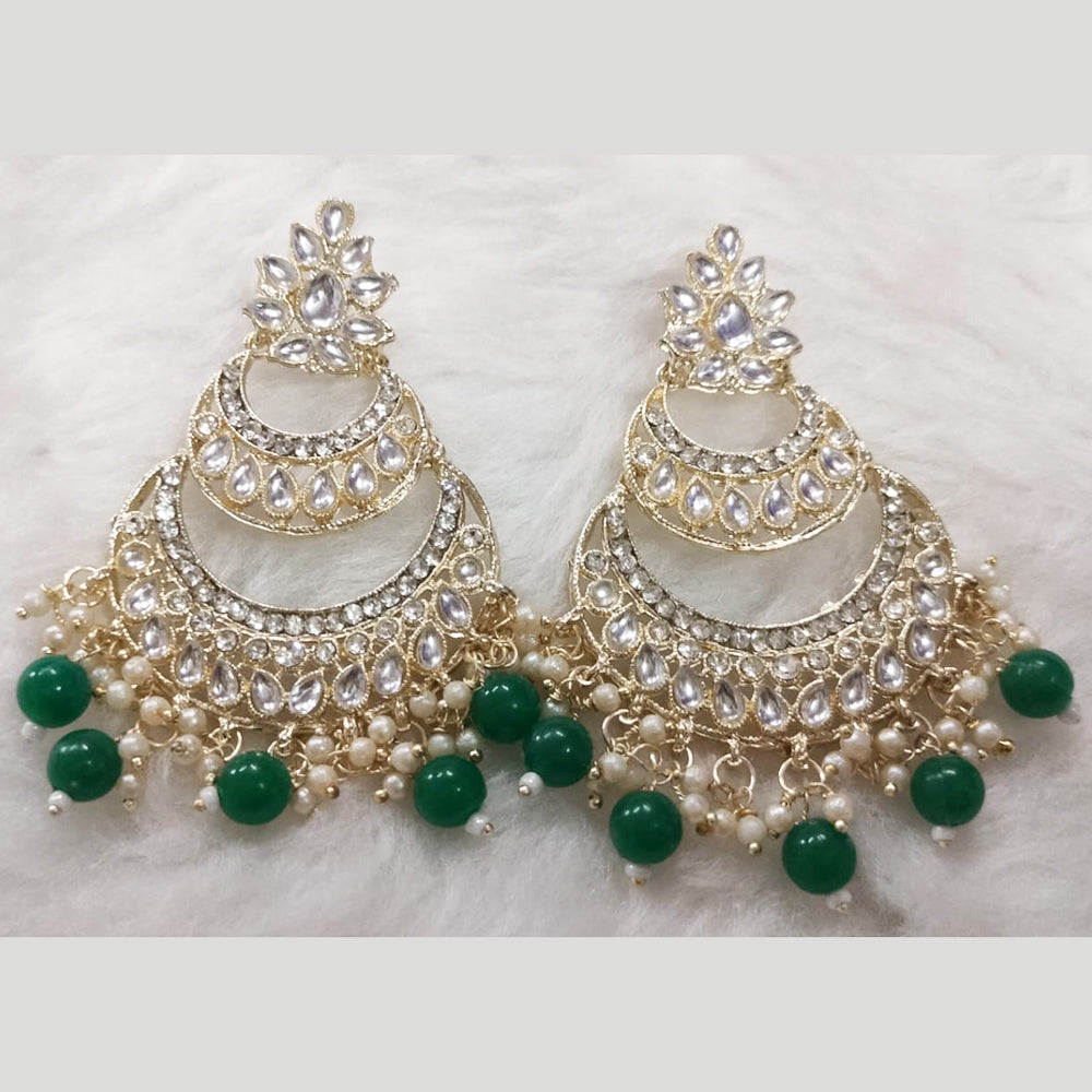 Khushboo Jewellers Gold Plated Dangler Earrings (Assorted Color)