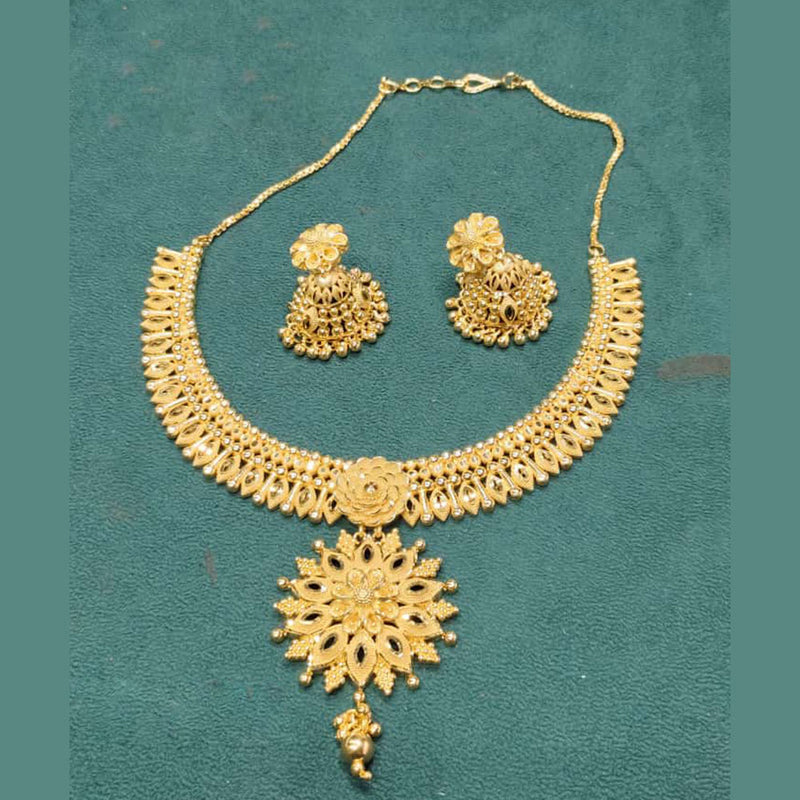 Sunrise Gold  Forming  Necklace Set