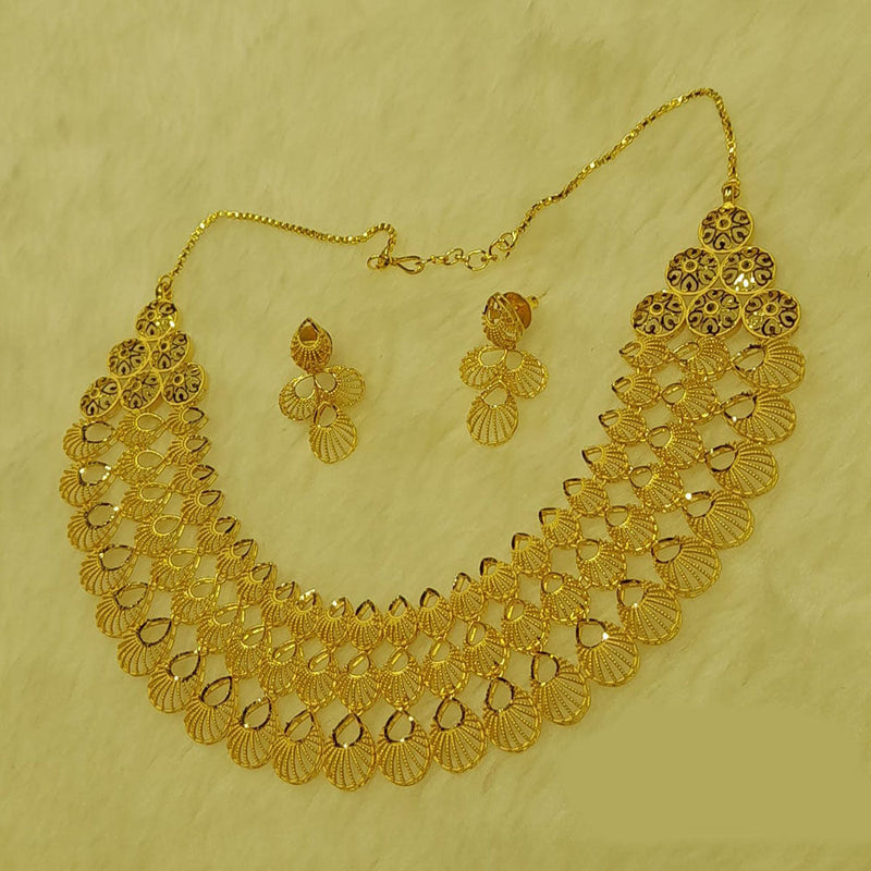 Sunrise Gold  Forming Necklace Set