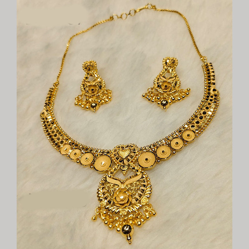 Sunrise Gold  Forming Necklace Set