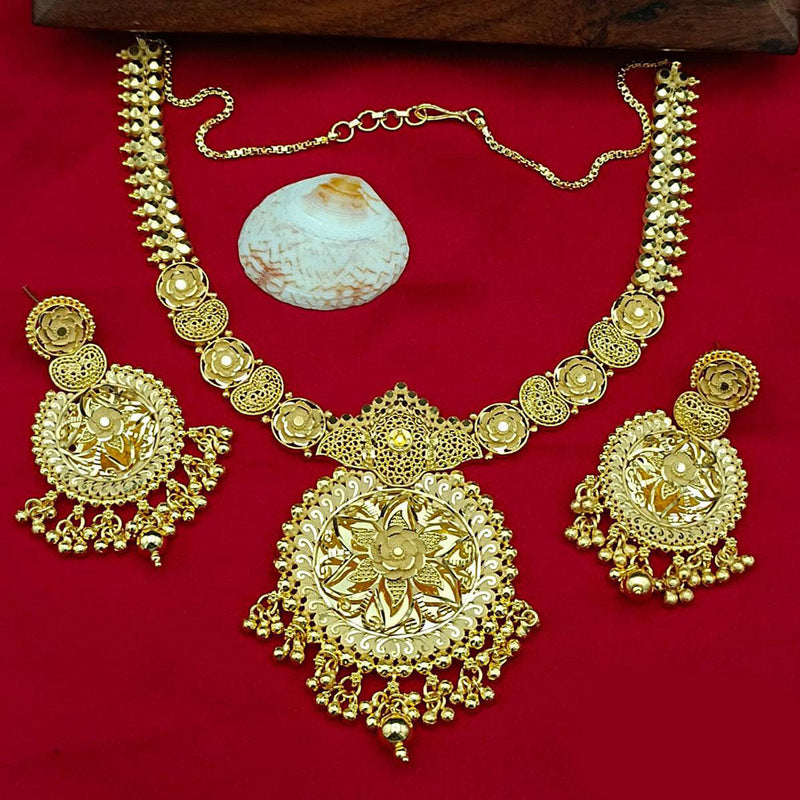 Sunrise Gold  Forming Necklace Set