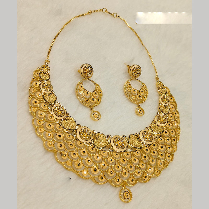 Sunrise Gold  Forming Necklace Set