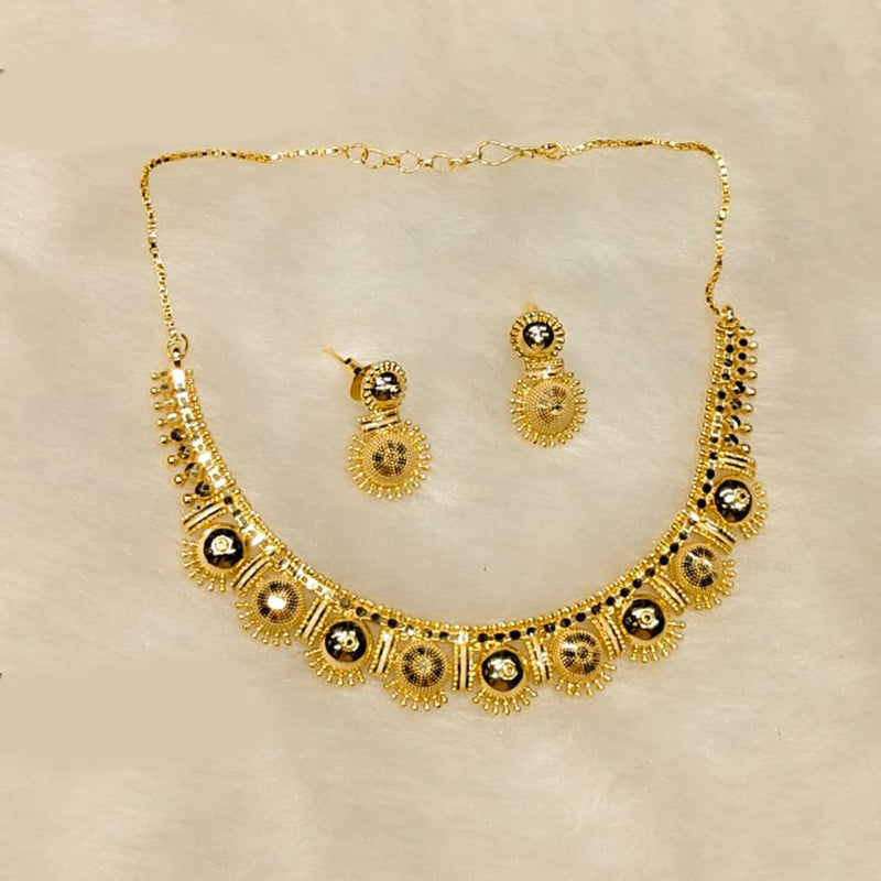 Sunrise Gold  Forming Necklace Set