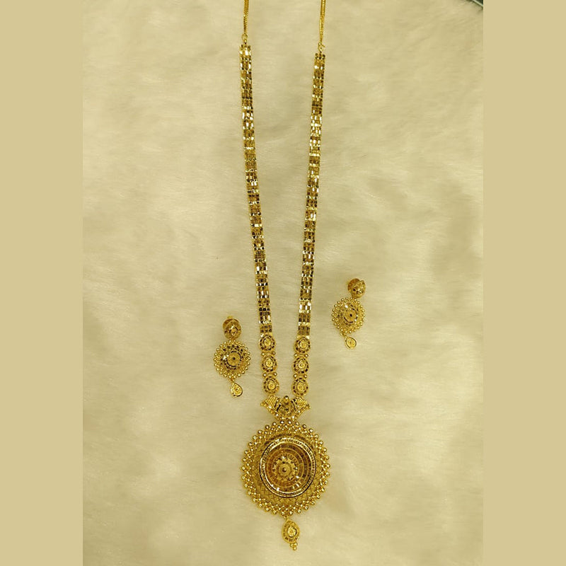 Sunrise Gold  Forming Long Necklace Set