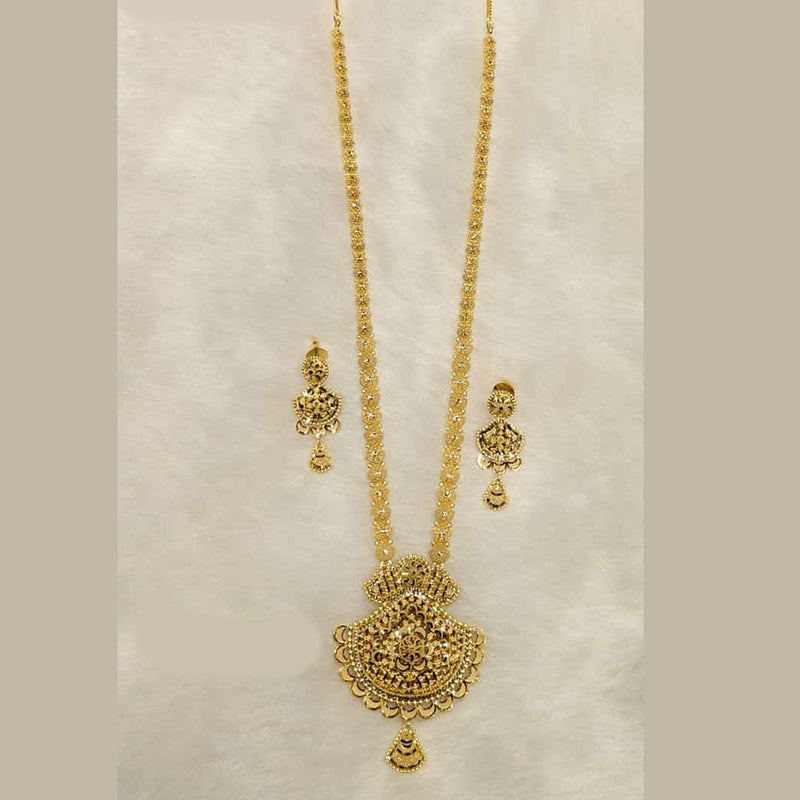 Sunrise Gold  Forming Long Necklace Set