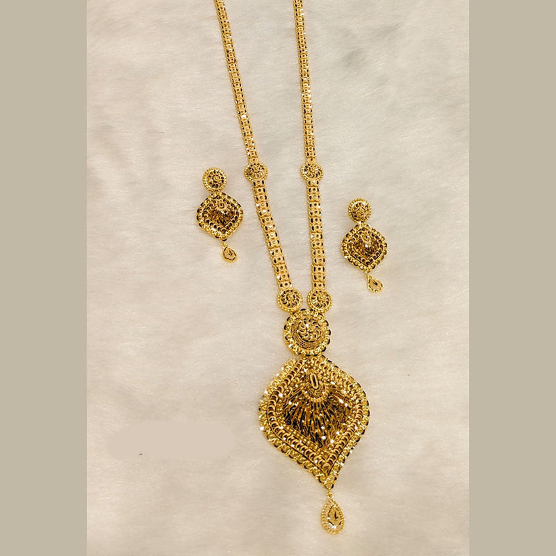 Sunrise Gold  Forming Long Necklace Set