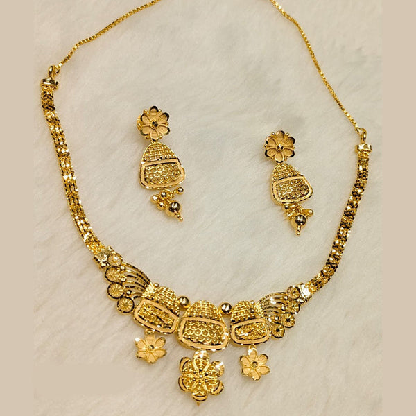 Sunrise Gold Forming Necklace Set