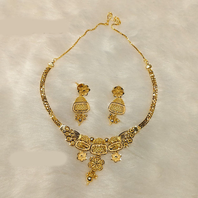 Sunrise Gold Forming Necklace Set