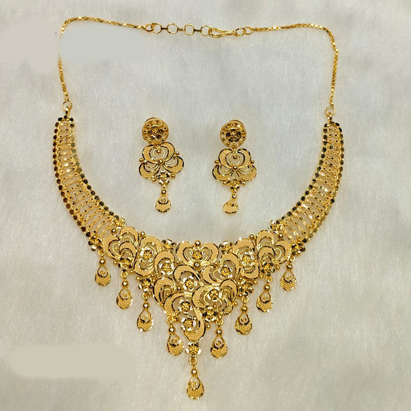 Sunrise Gold Forming Necklace Set