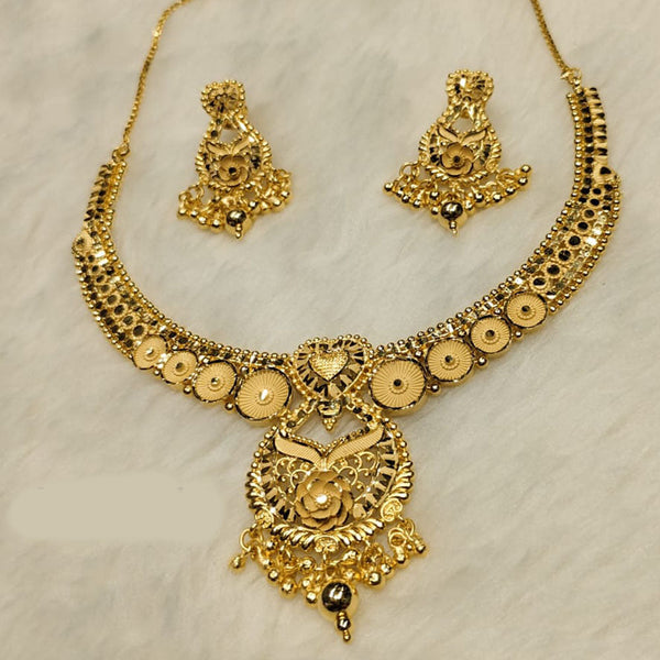 Sunrise Gold Forming Necklace Set