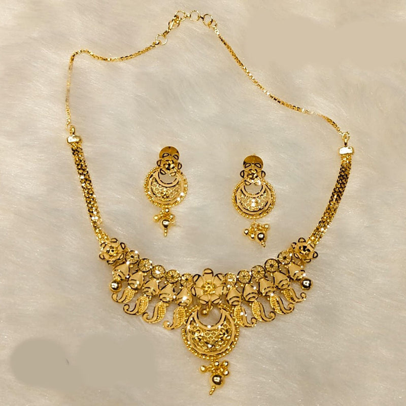 Sunrise Gold Forming Necklace Set