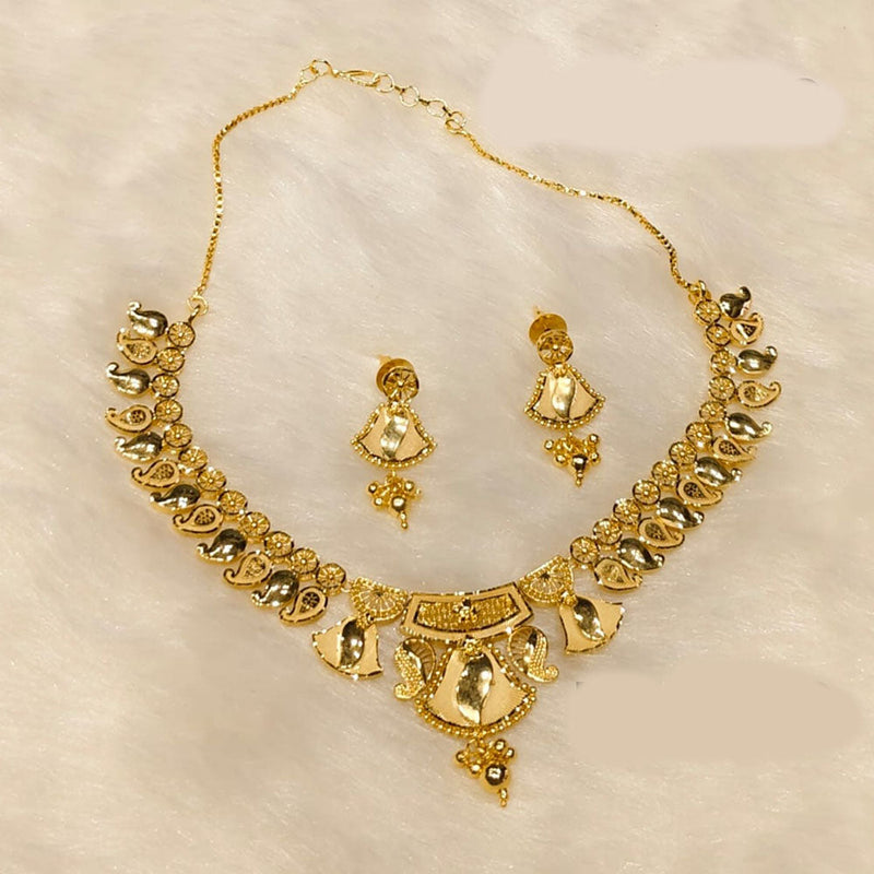 Sunrise Gold Forming Necklace Set