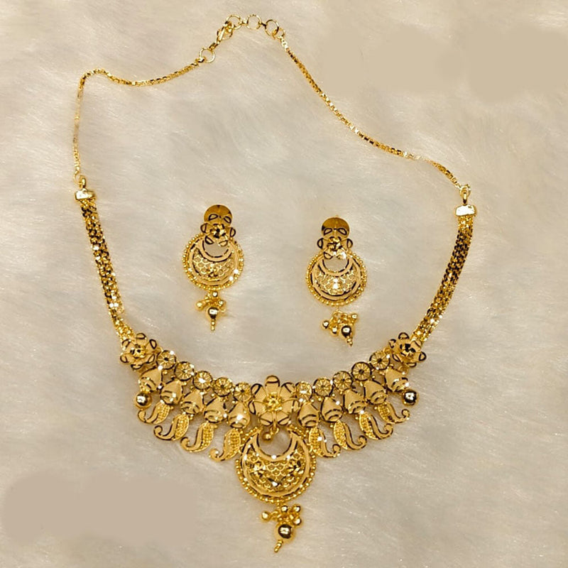 Sunrise Gold Forming Necklace Set