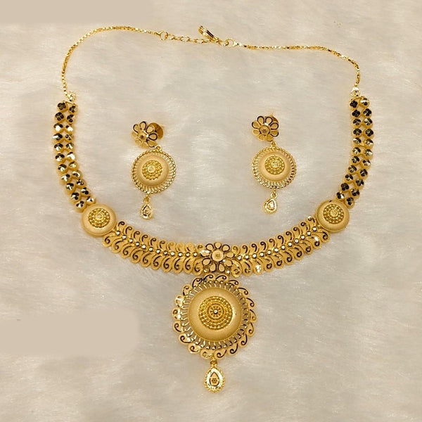 Sunrise Gold Forming Necklace Set