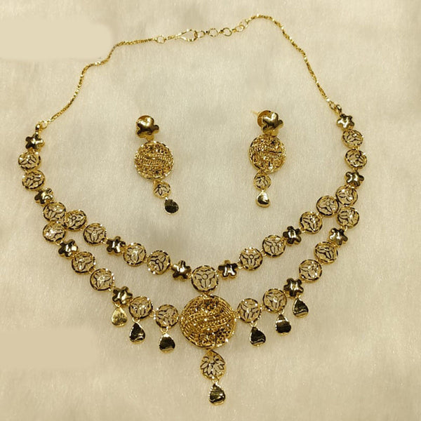 Sunrise Gold Forming Necklace Set