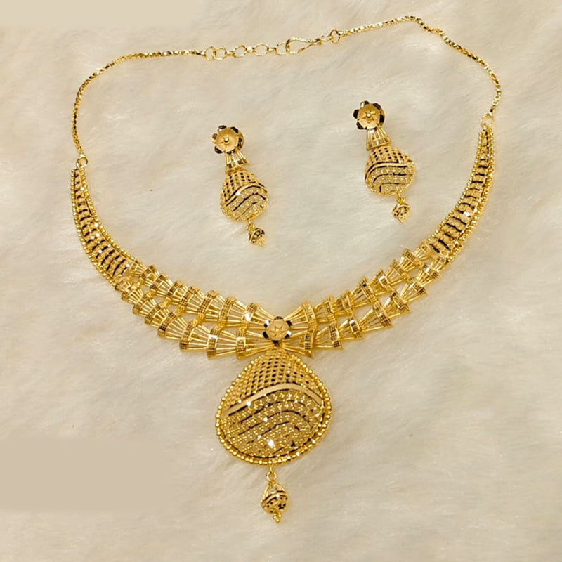 Sunrise Gold Forming Necklace Set